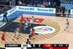 外线神准!奥斯马尼首节6中5独得14分3板 三分4中4