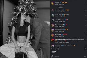 恭喜!米兰中卫加比亚社媒宣布妻子怀孕,两人今年6月完婚